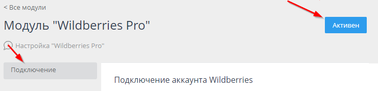 Настройка интеграции с Wildberries - 2663